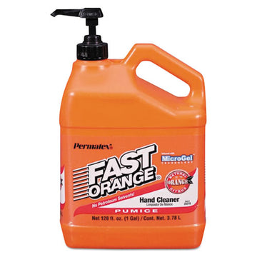 FAST ORANGE® Pumice Hand Cleaner, Citrus Scent, 1 Gal Dispenser, 4-carton freeshipping - TVN Wholesale